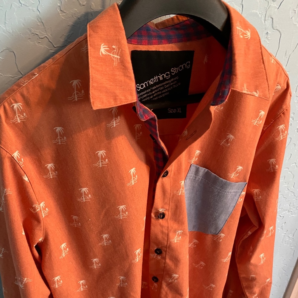 Something Strong Button Down - Picture 2 of 8